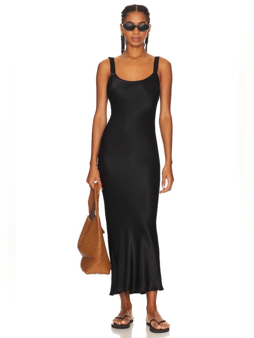 NWT SNDYS. Avani Dress, Black, Size Large